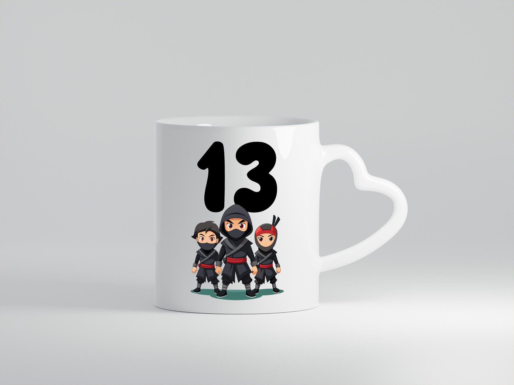 13. Geburtstag | 13 Jahre Ninja Geschenk Geschenkidee lustiger Spruch Tasse