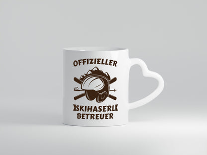 Offizieller Skihaserl Betreuer | Skihelm Skistöcke Berge Humor Geschenkidee