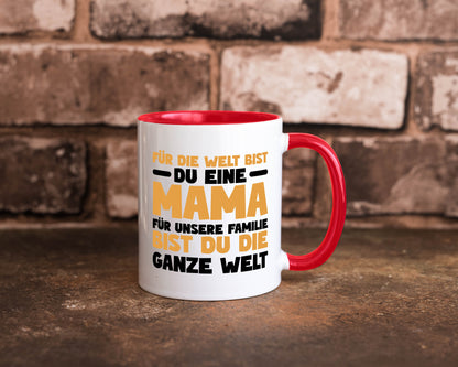 Beste mama der Welt vl8 lustig Familie Geschenkidee Geschenk Tasse