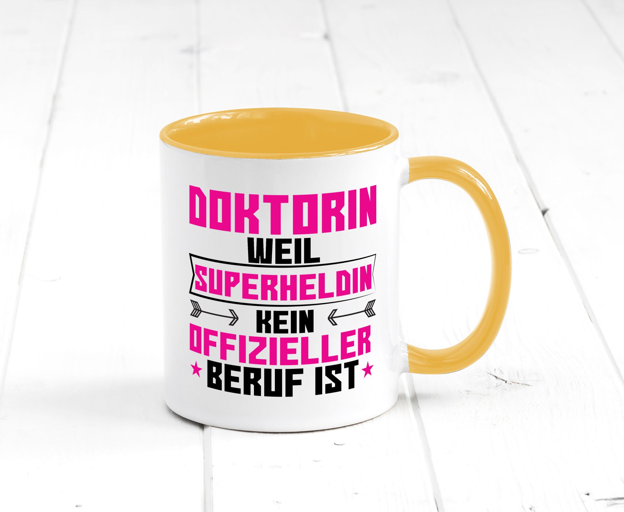 Superheldin Doktorin | Doktorand Doktortitel Geschenkidee Humor Tasse
