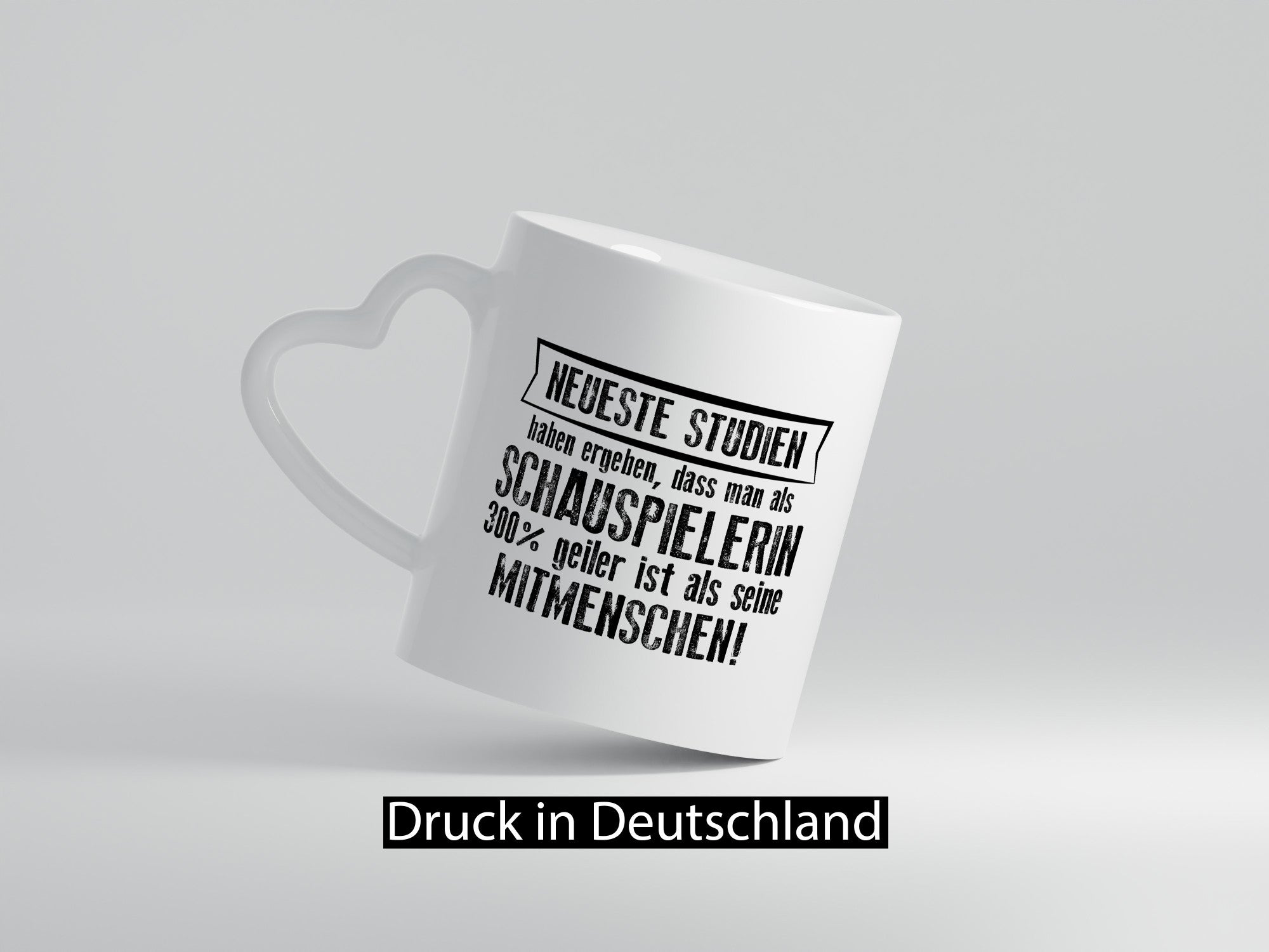 Neuste Studien: Schauspielerin | Theater Geschenkidee Humor Tasse