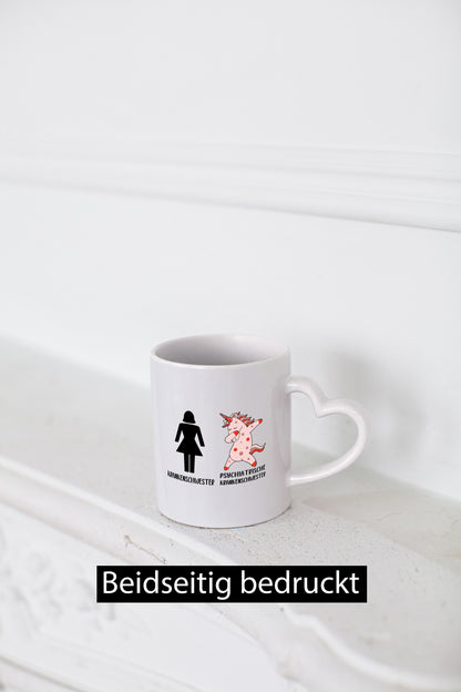 Krankenschwester | Psychiatrie Einhorn Geschenk Humor Geschenkidee lustiger