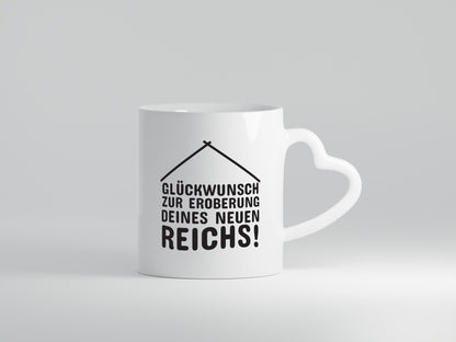 Neue Wohnung | Hausbesitzer Tasse Umzug Eigenheim Humor Geschenkidee