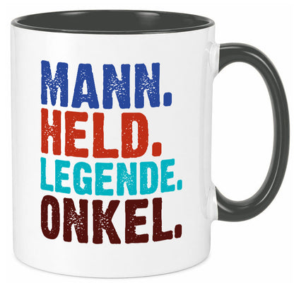 Legende Onkel | Männer Tasse Patenonkel Humor Mann lustig Geschenkidee Geschenk