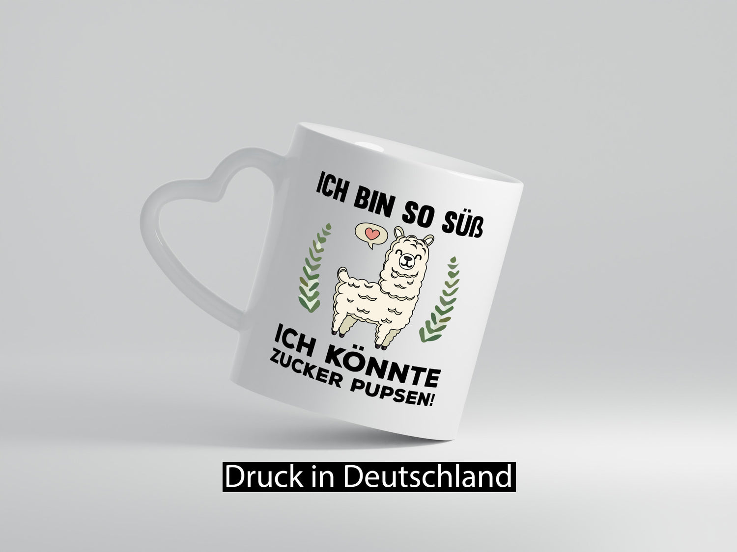 Ich bin so süß | niedlich Lama Zucker pupsen Humor Geschenkidee Tasse