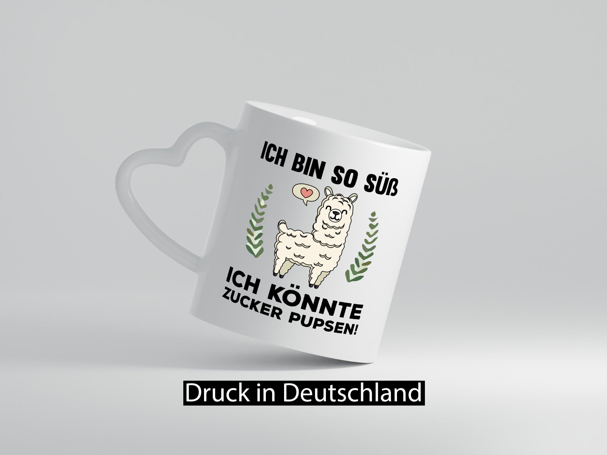Ich bin so süß | niedlich Lama Zucker pupsen Humor Geschenkidee Tasse