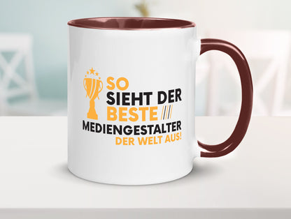 Der Weltbeste Mediengestalter | Medien lustiger Spruch Geschenk Humor