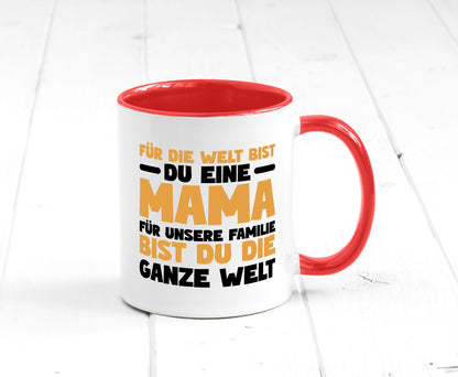 Beste mama der Welt vl8 lustig Familie Geschenkidee Geschenk Tasse
