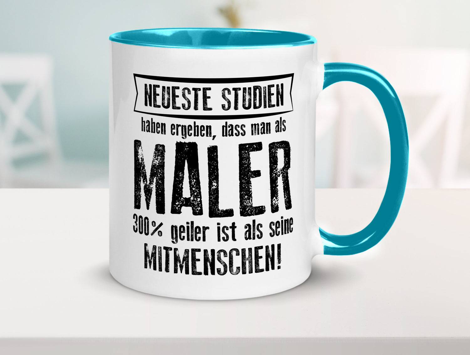 Neuste Studien: Maler | Malerei lustig Humor Geschenkidee Geschenk Tasse