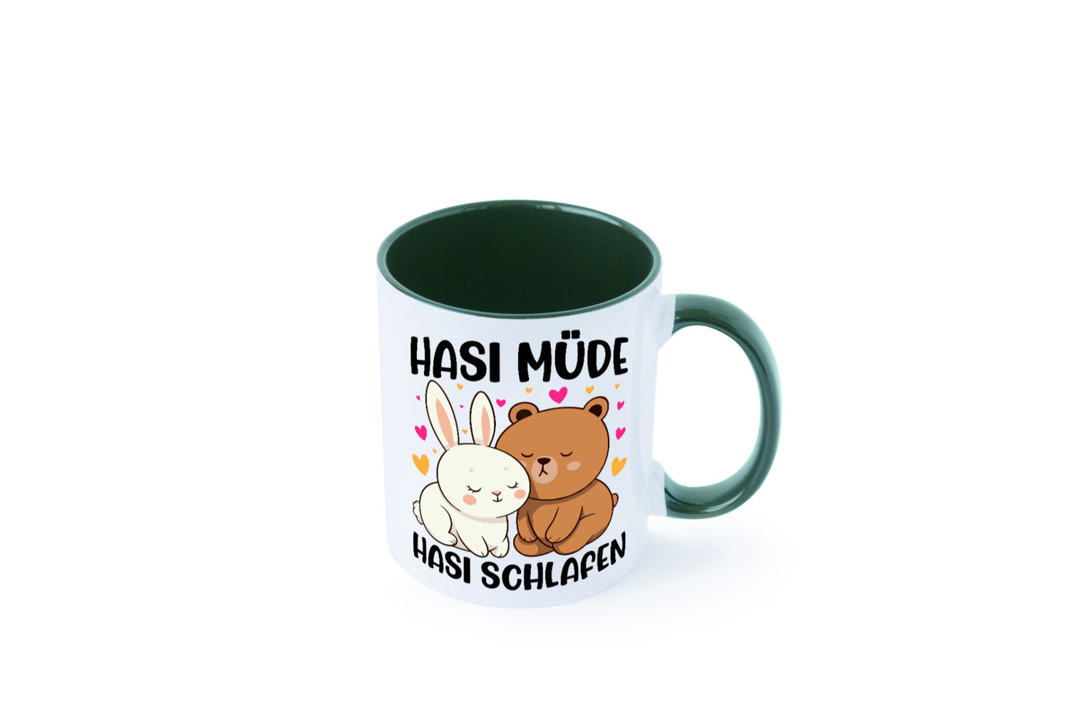 Hasi Müde | schlafen Kaninchen Häschen v2 lustiger Spruch Geschenk Humor