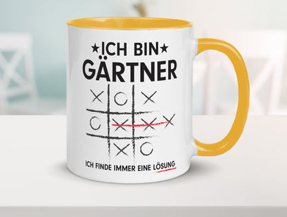Lösung finden: Gärtner | Gartenbau v2 Geschenk Humor Geschenkidee lustiger