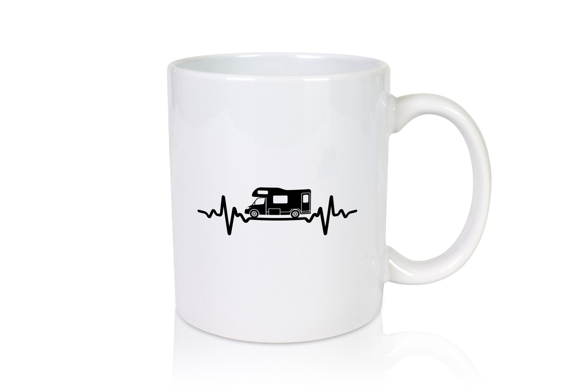 Wohnmobil | Herzschlag lustiger Spruch Geschenk Humor Geschenkidee Tasse