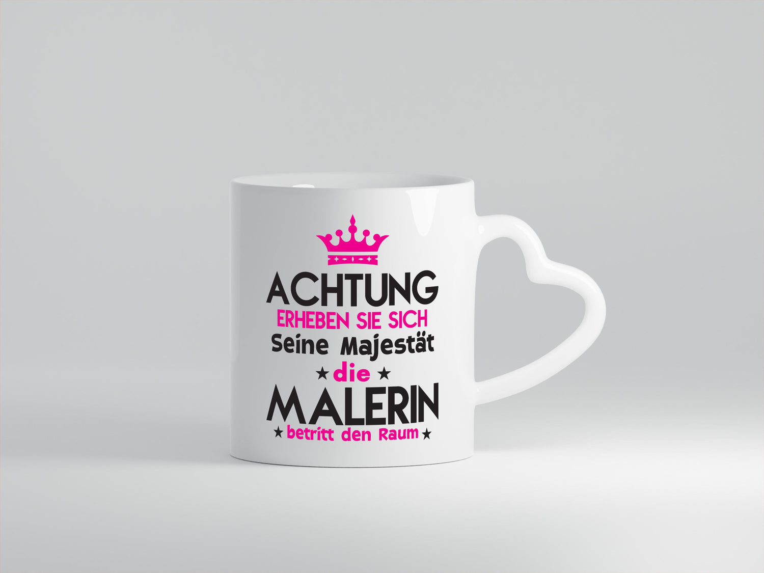 Seine Majestät Malerin | Malerinnen Geschenkidee Humor Tasse