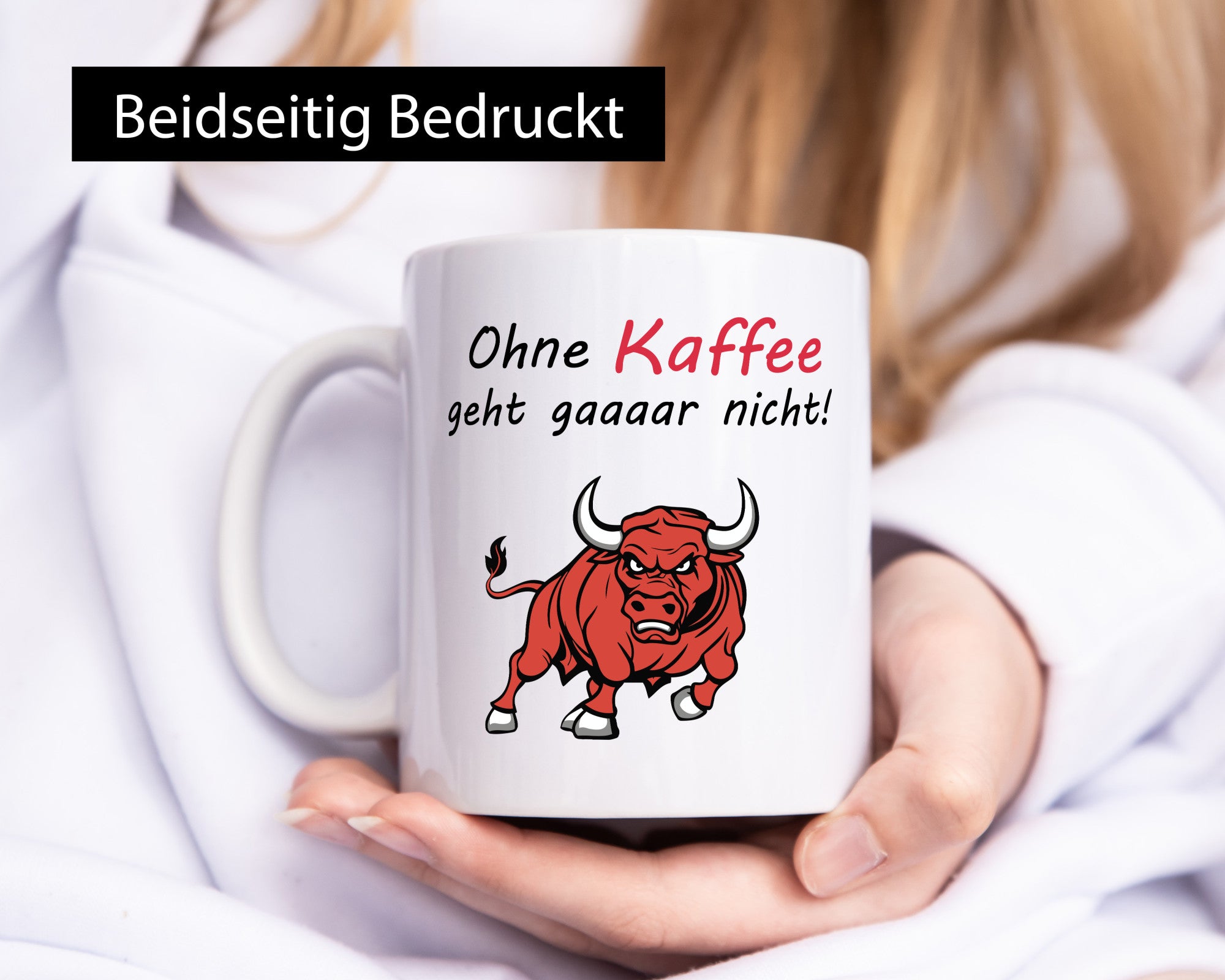 Ohne Kaffee geht gar nicht! | Schlechte Laune lustiger Spruch Geschenk Humor