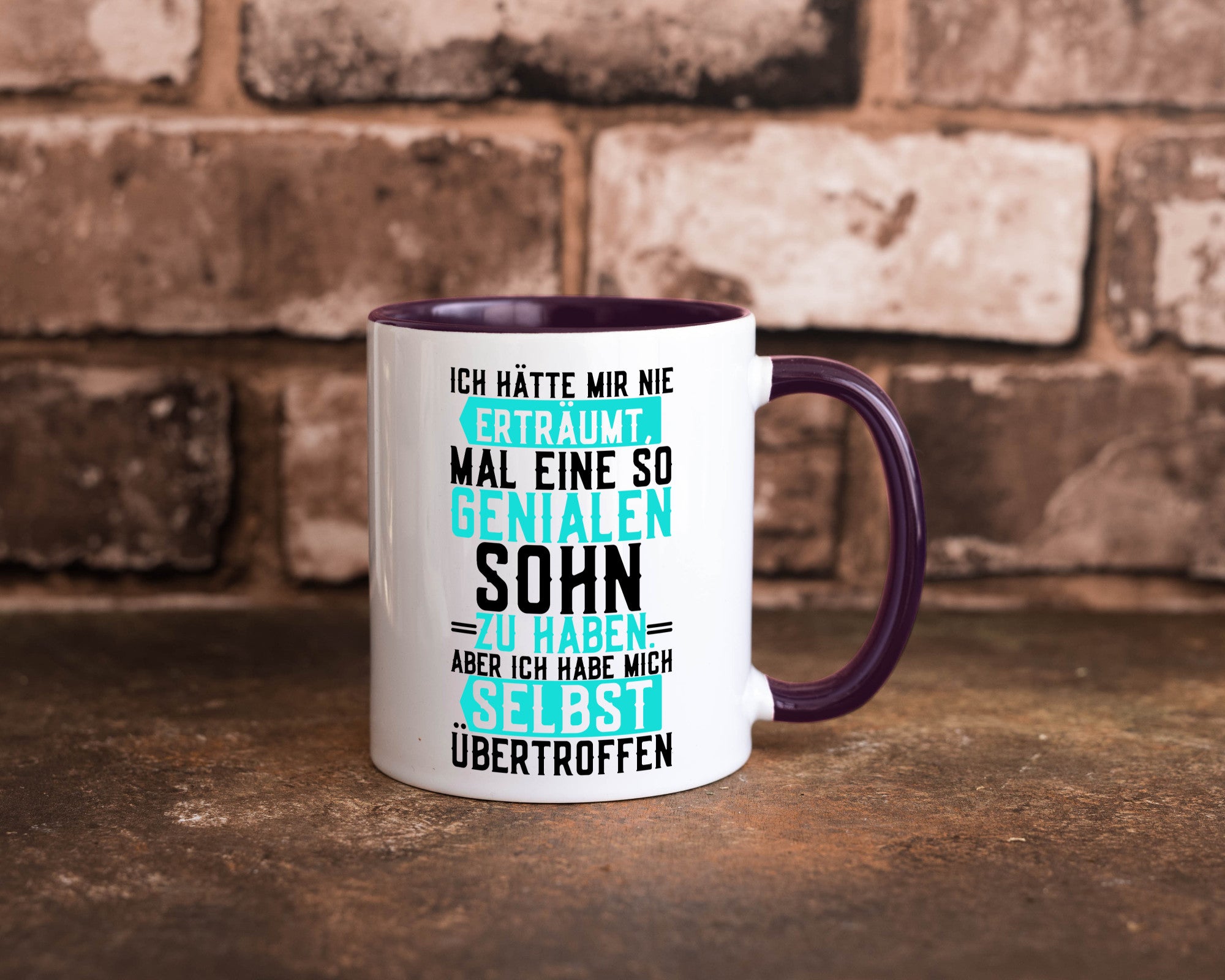 Wundervoller Sohn | Liebe Papa Vatertag Humor Geschenk Familie Geschenkidee