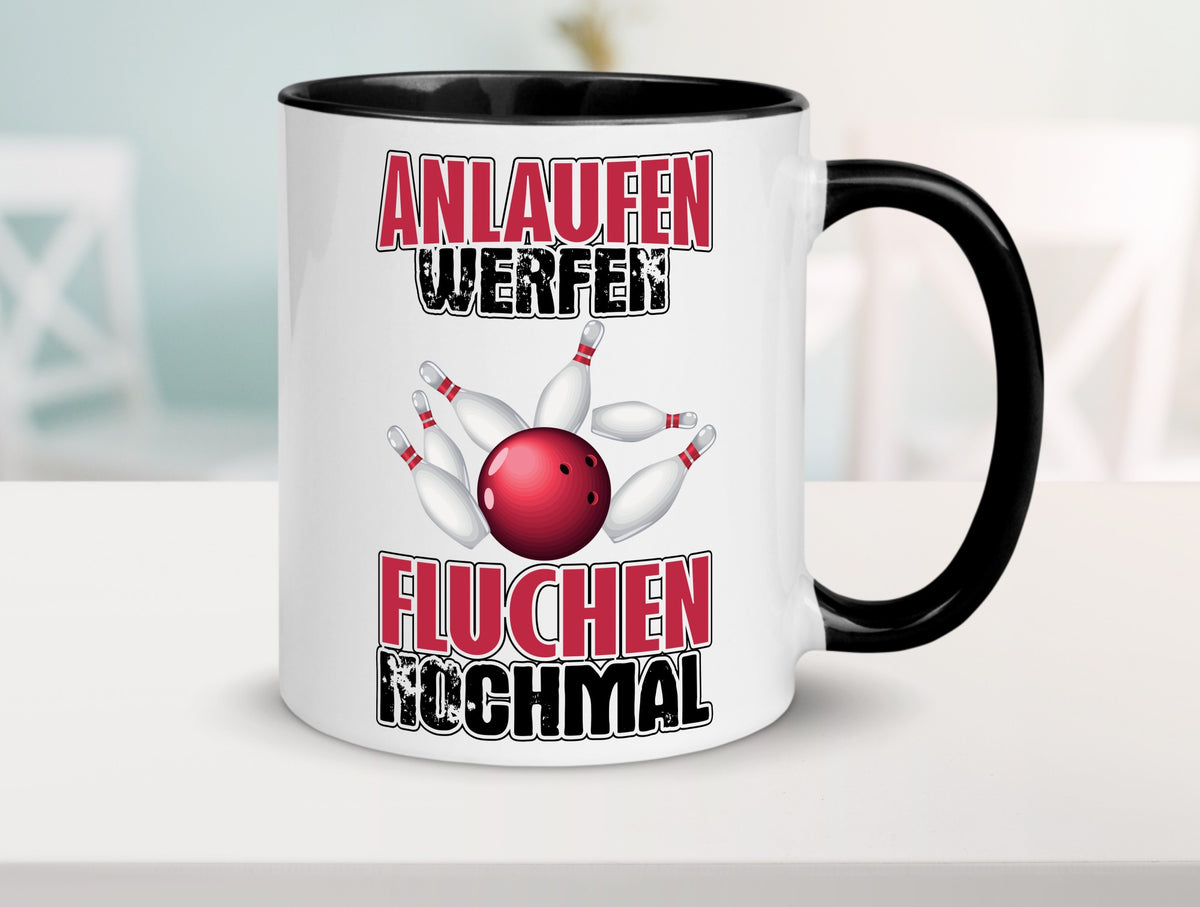 Bowling Tasse Geschenk Humor Geschenkidee lustiger Spruch