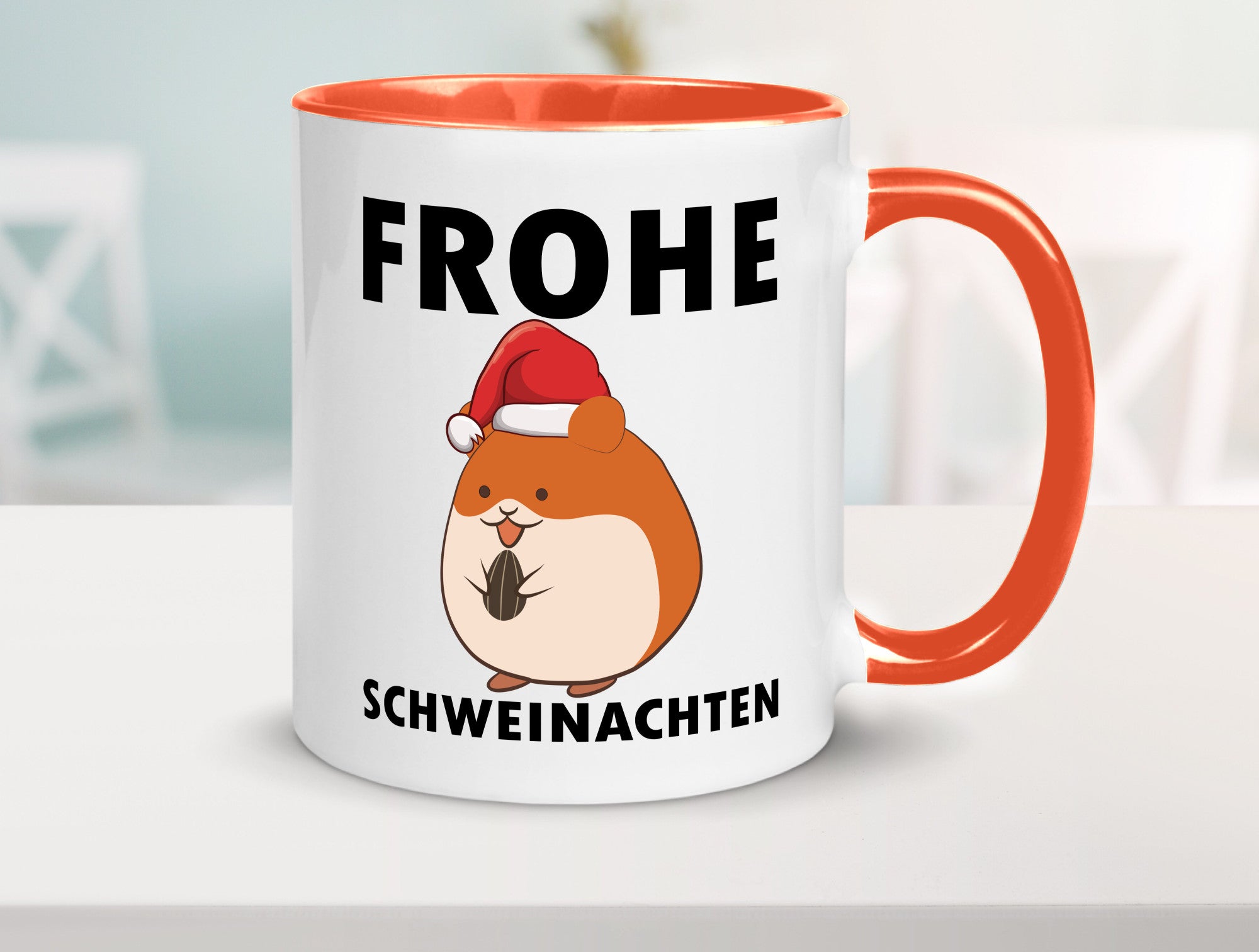 Frohe Schweinachten | Meerschweinchen Weihnachten lustiger Spruch Geschenk