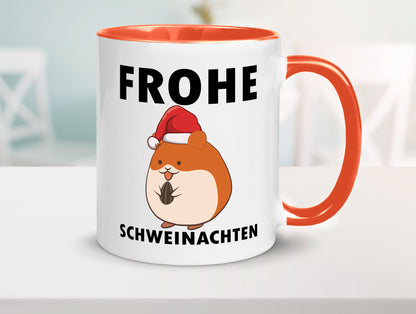 Frohe Schweinachten | Meerschweinchen Weihnachten lustiger Spruch Geschenk
