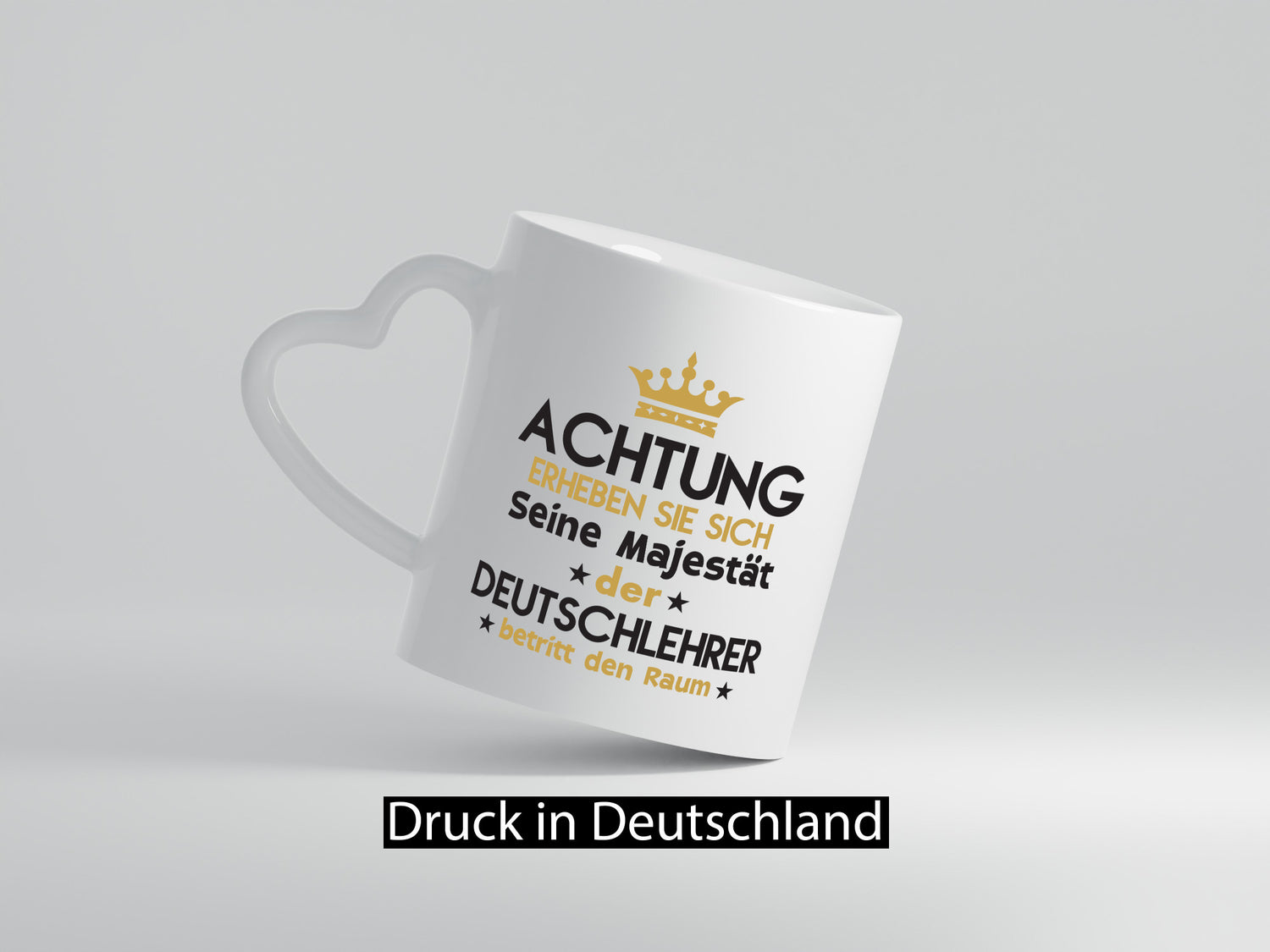 His Majesty German Teacher | Teacher School Gift Humorous Gift Idea