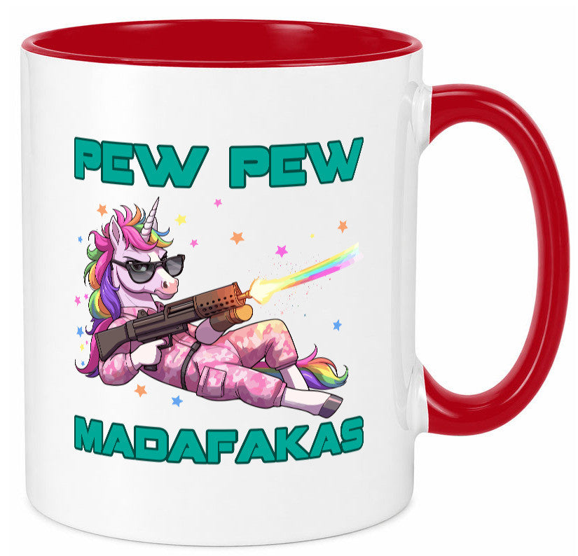 Pew Madafakas vl4 lustiger Spruch Geschenk Humor Geschenkidee Tasse