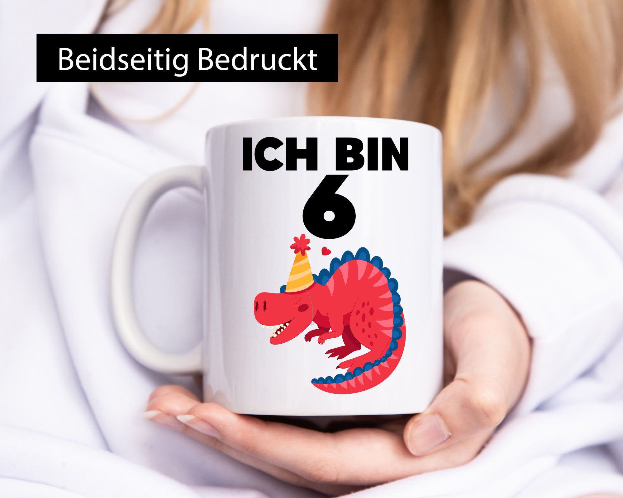 6. Geburtstag | Dino Dinosaurier 6 Jahre lustiger Spruch Geschenk Geschenkidee