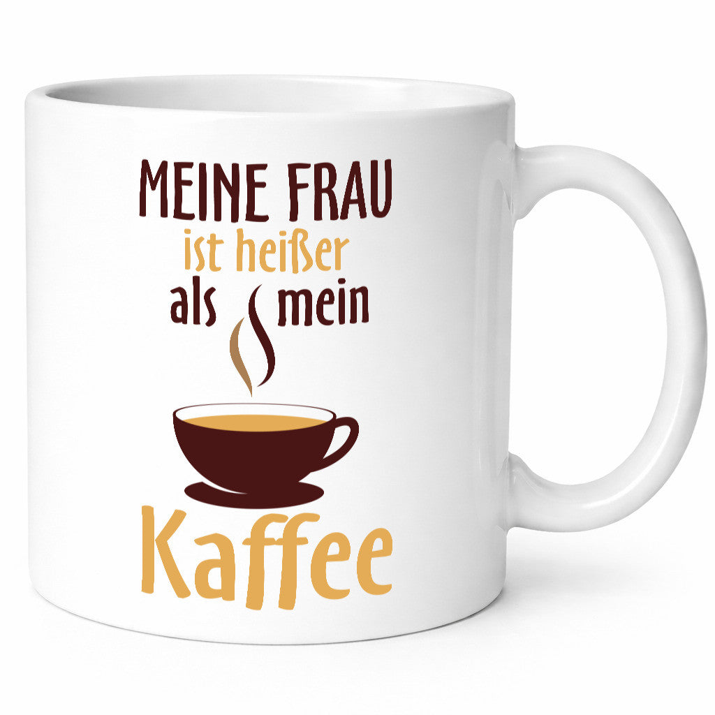Meine Frau ist heißer als Kaffee | Ehe Partnerschaft Geschenk Humor