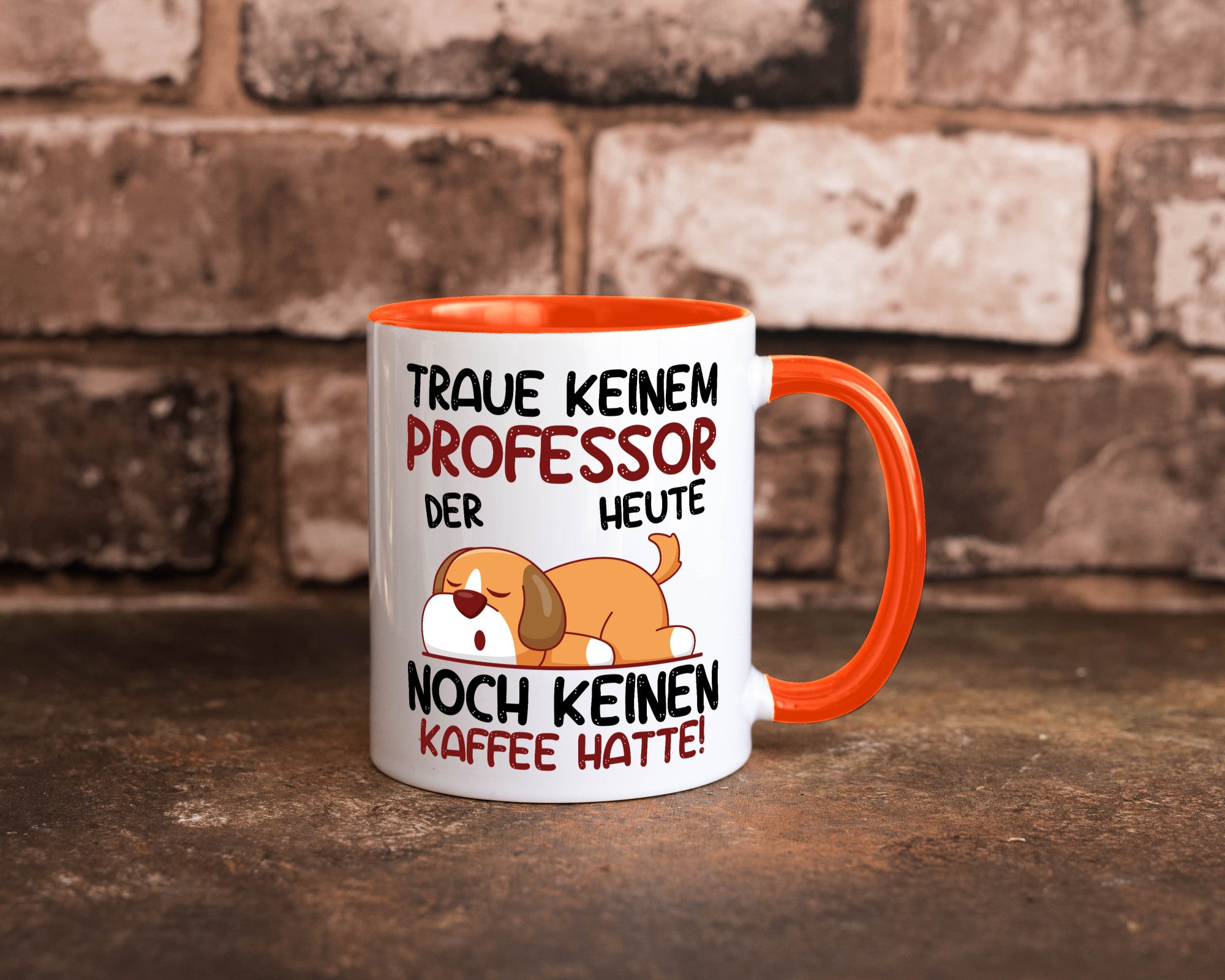 Traue keinem Professor | Uni Universität Geschenkidee Humor Tasse