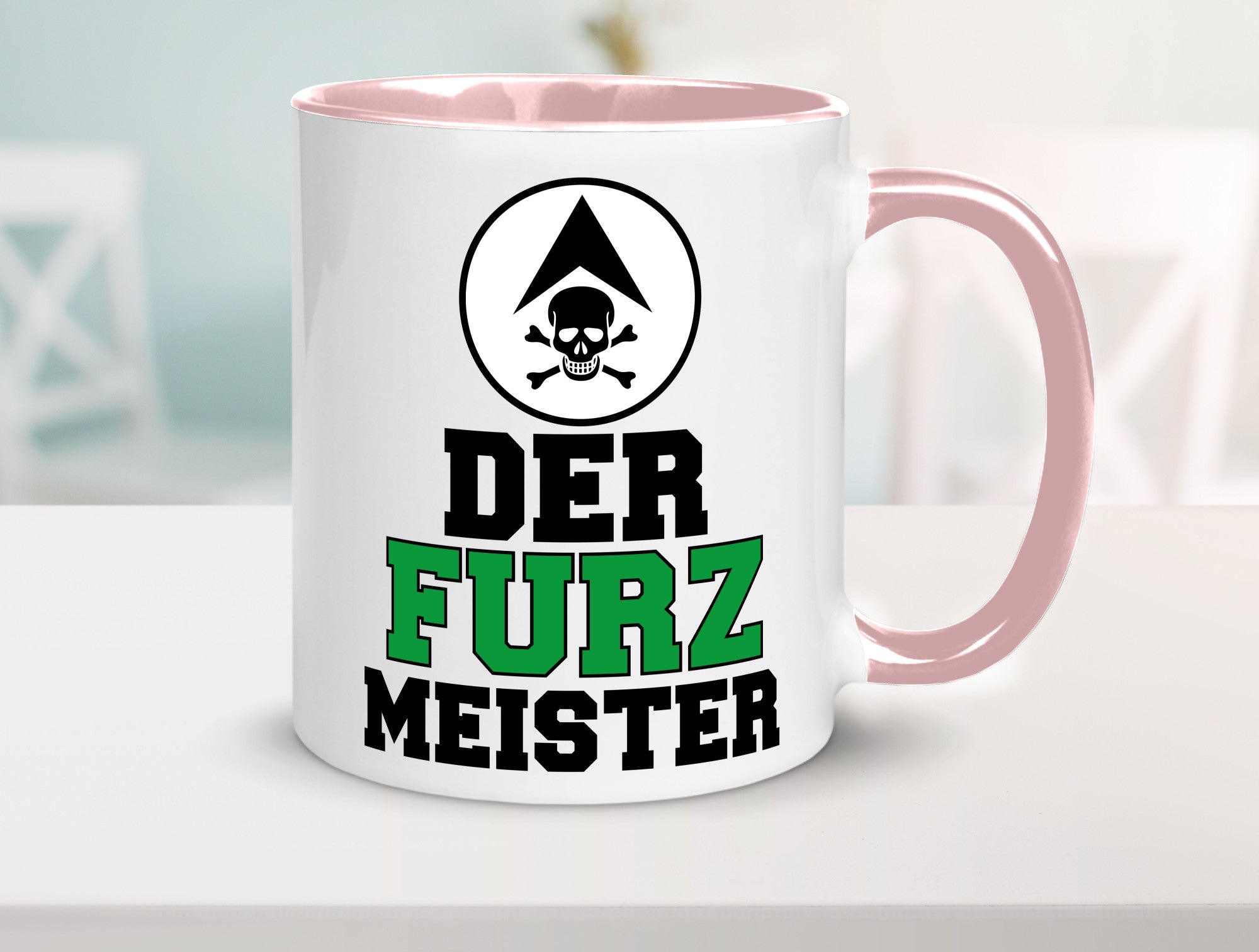 Der Furz Meister | Männer Tasse derber Humor Furzen lustiger Spruch Geschenk