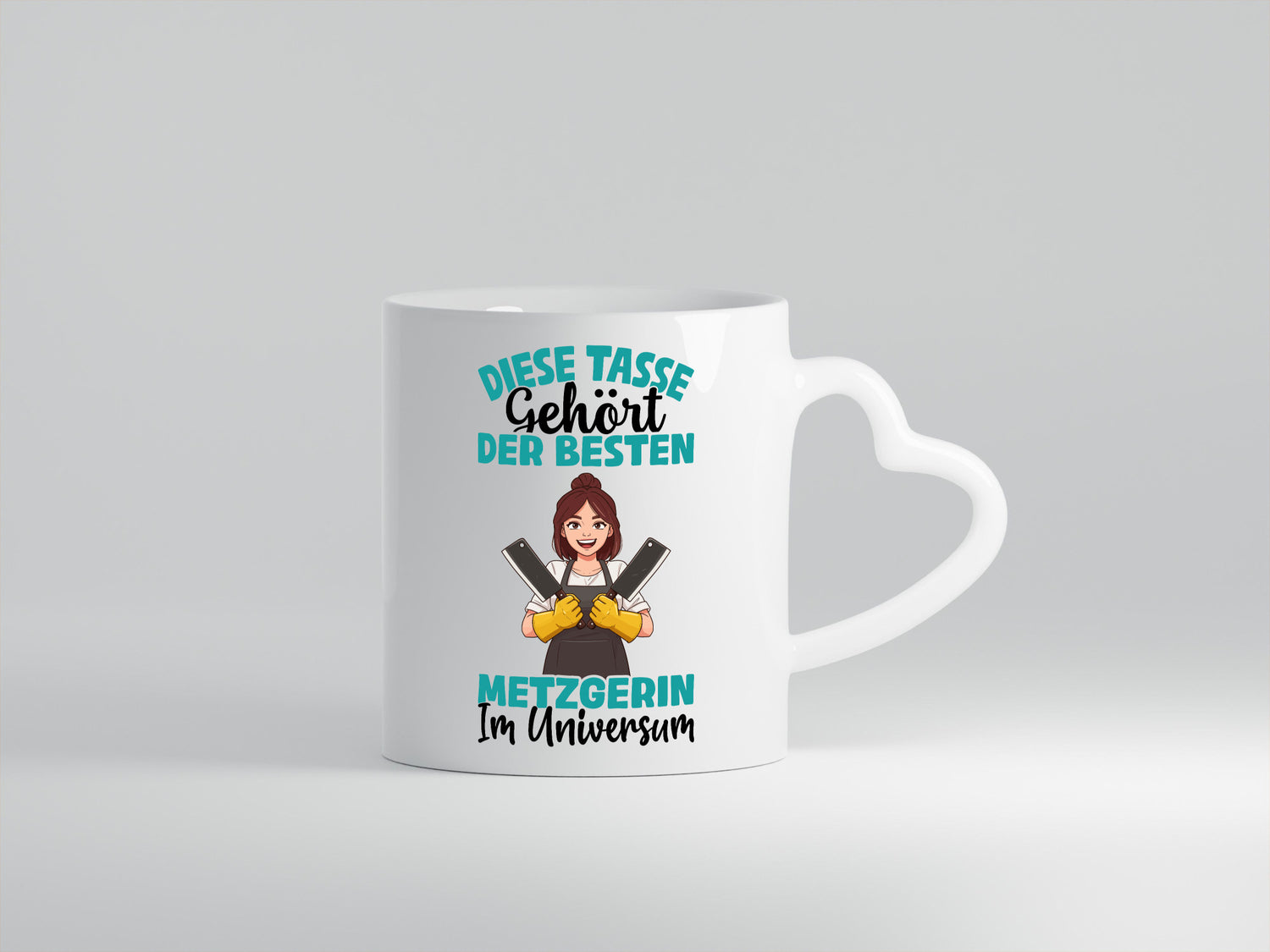 Im Universum: Metzgerin | Fleischerin Geschenk Humor Geschenkidee lustiger