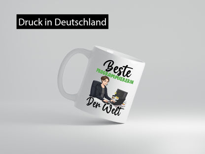 Beste Programmiererin | Software Entwickler v2 Geschenk Humor Geschenkidee