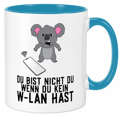 Du bist nicht | wütender Bär WLAN Computer Nerd Geschenkidee Humor Tasse