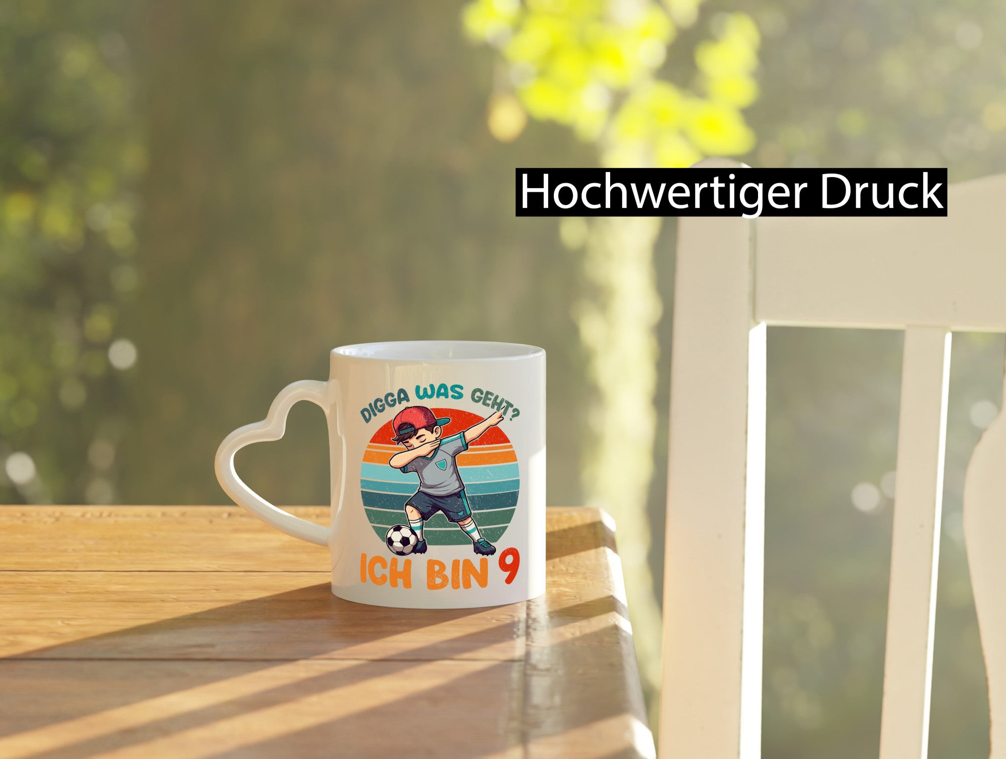 9. Geburtstag | 9 Jahre digga ich bin Dabbing Humor Geschenkidee Tasse