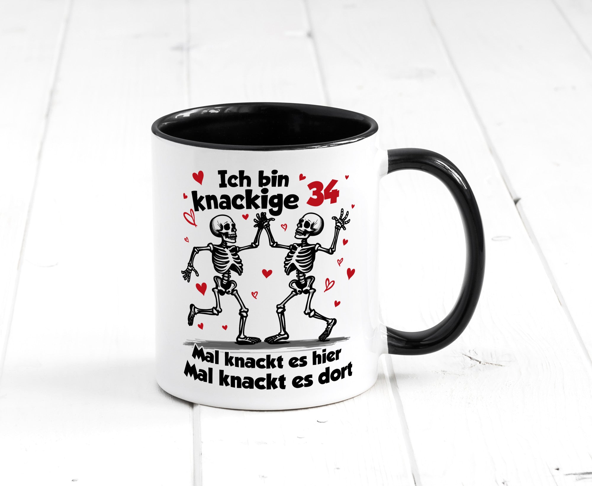 34. Geburtstag | Knackige 34 Ich bin alt v2 lustiger Spruch Geschenk