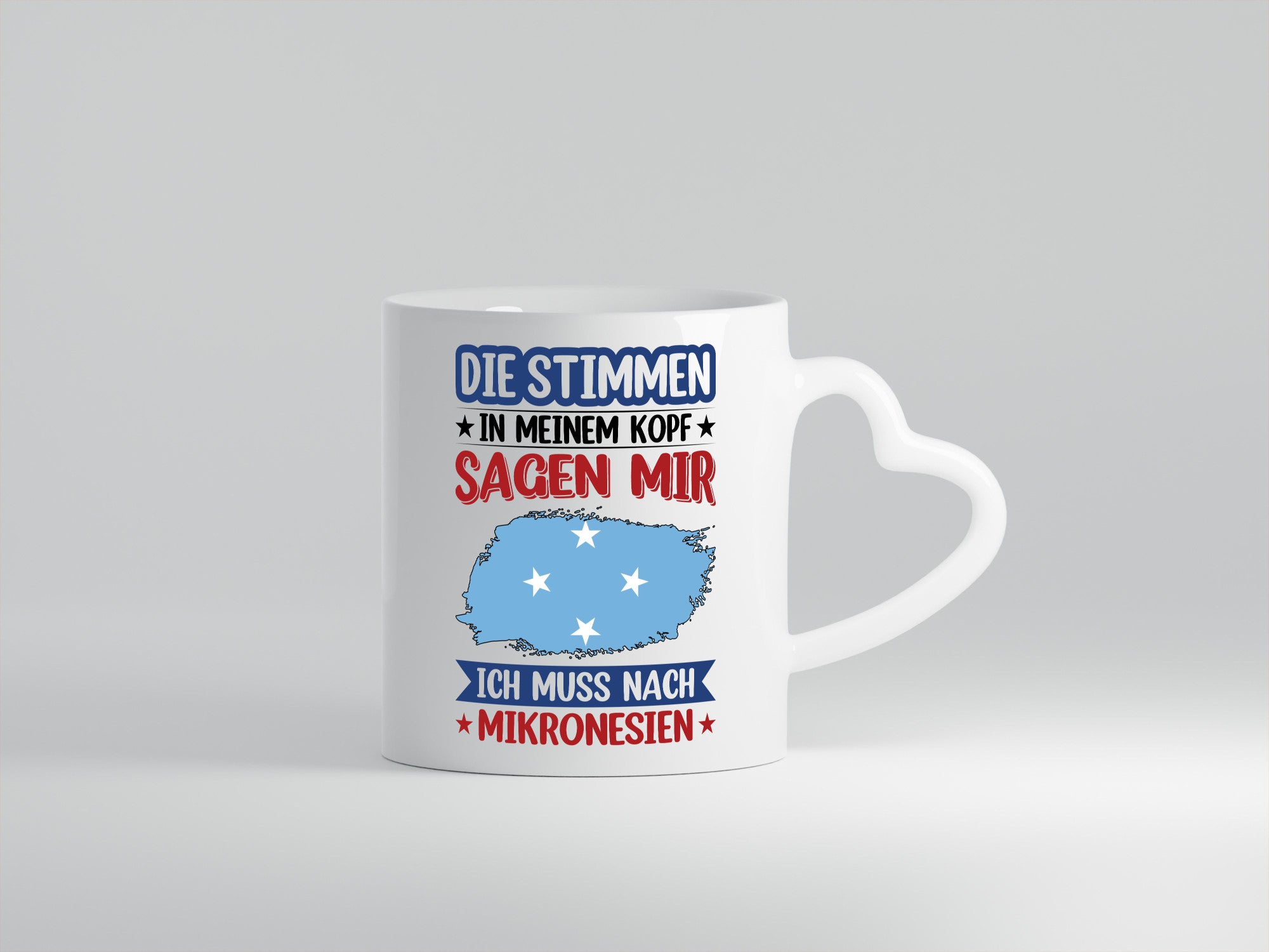 Mikronesien | Urlaub Stimmen in meinem Kopf Traumland Geschenk Humor
