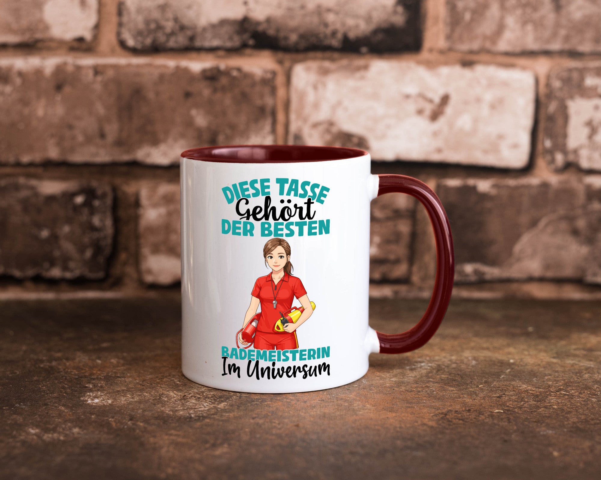 Im Universum: Bademeisterin | Schwimmmeisterin Geschenk Humor Geschenkidee