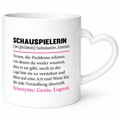 Schauspielerin | Spruch Theater Beruf Humor lustiger Geschenk Arbeit Kollegen
