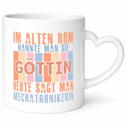 Heute sagt man: Mechatronikerin | KFZ Werkstatt Geschenkidee Humor Tasse
