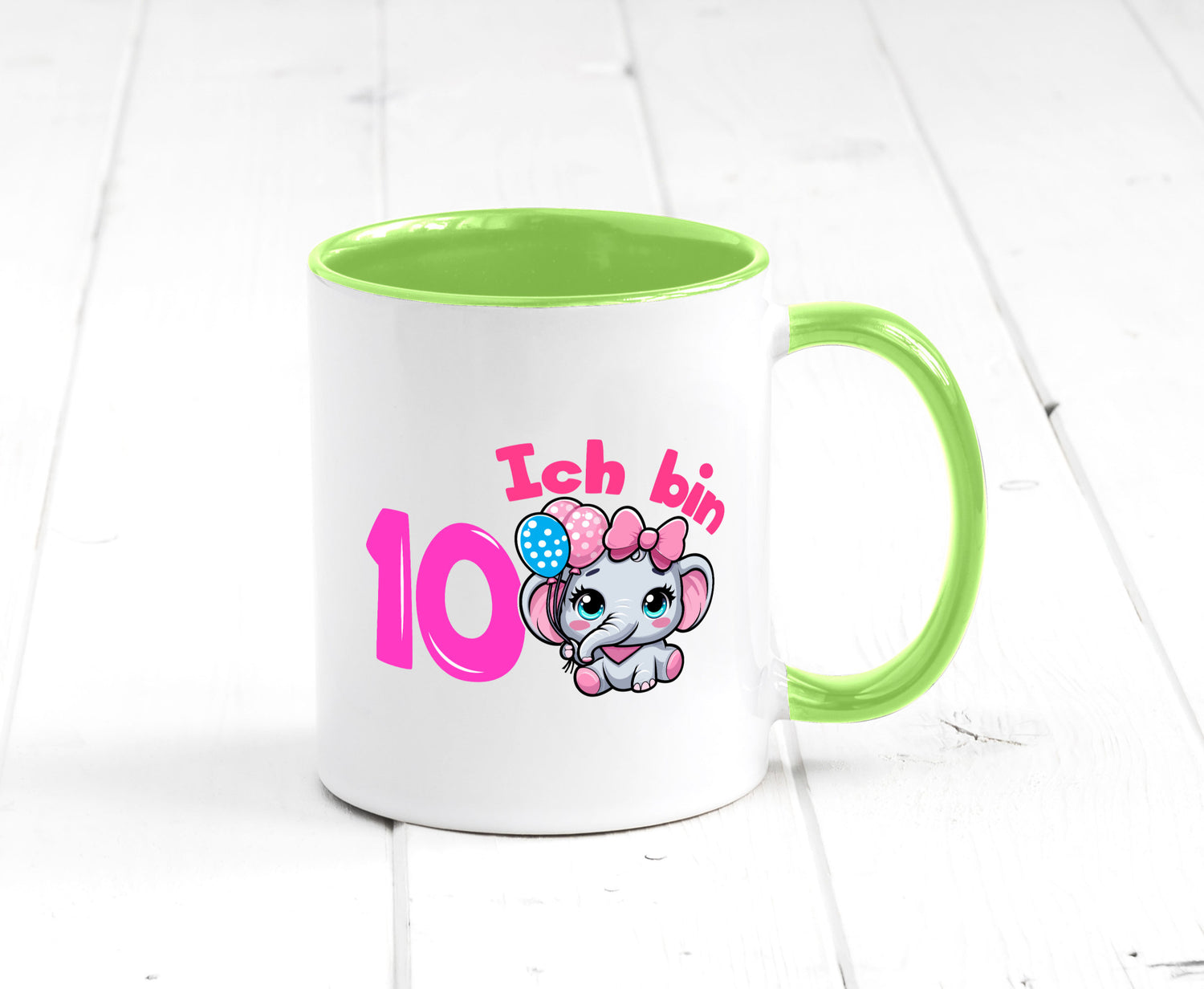 10. Geburtstag | 10 Jahre Elefant Mädchen Geschenk Geschenkidee lustiger Spruch