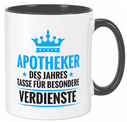 Besonderer Verdienst: Apotheker | Apotheke Pharmazie lustiger Spruch Geschenk
