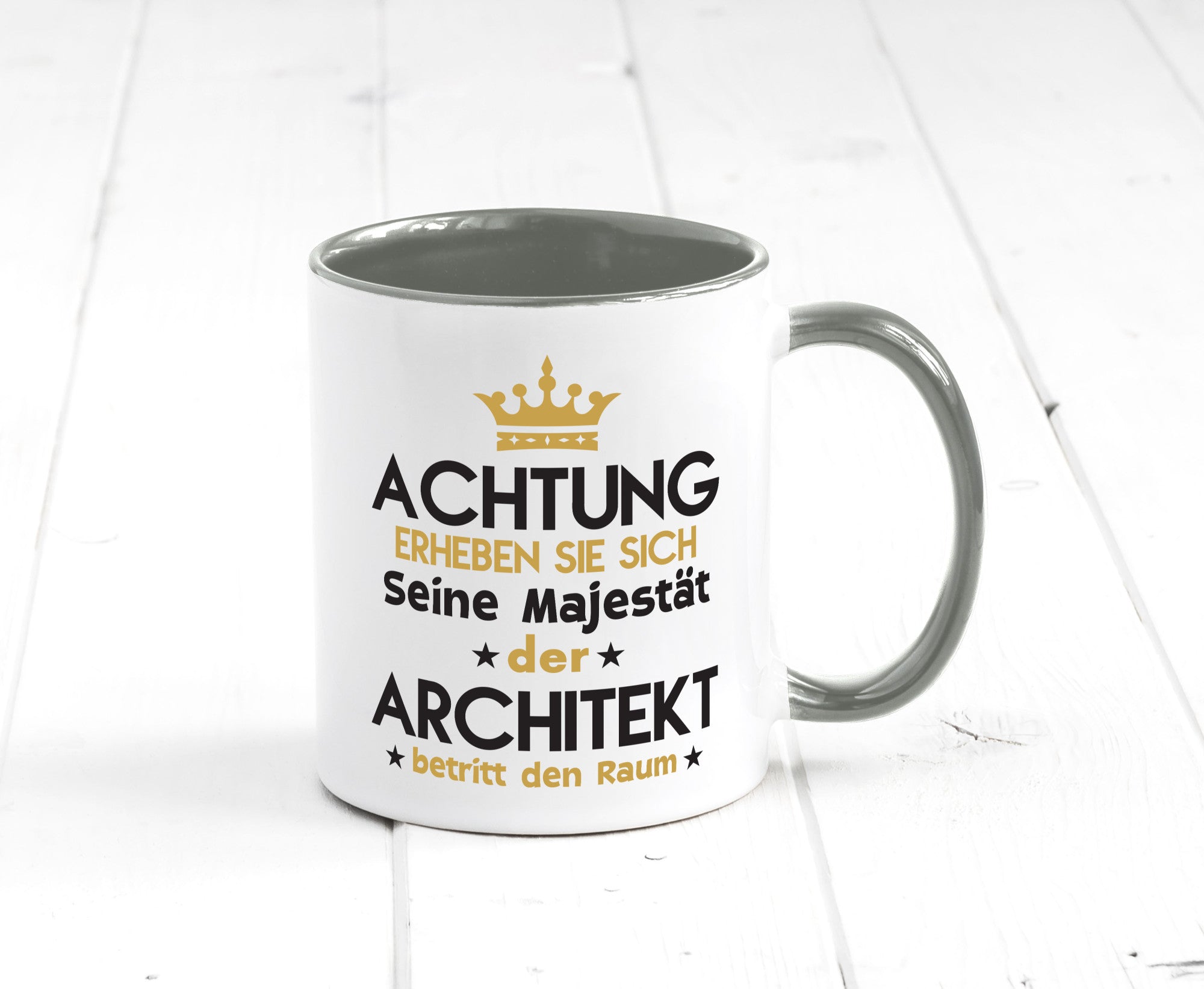 Seine Majestät Architekt | Architektur Büro Geschenkidee Arbeit Kollegen Humor