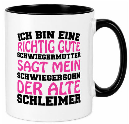 Gute Schwiegermutter lustig Familie Geschenkidee Geschenk Tasse