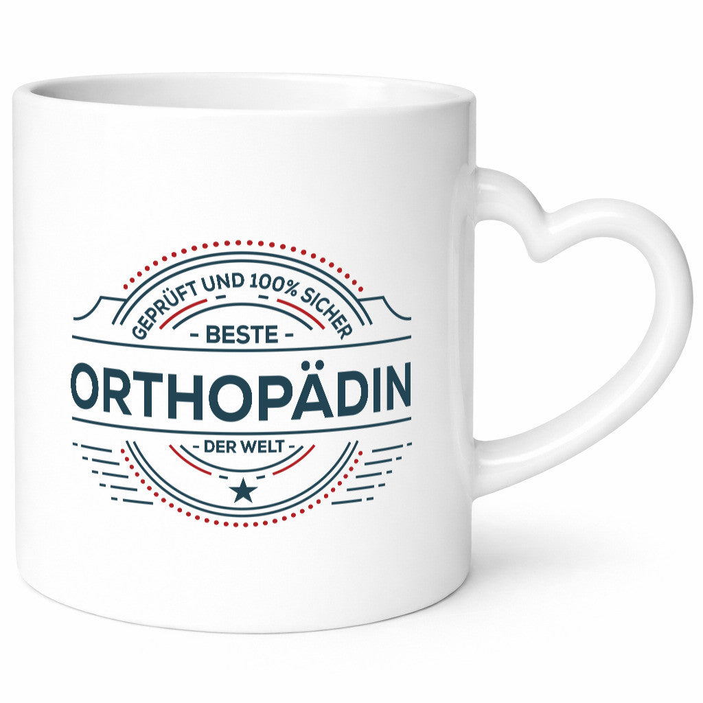 Geprüft und sicher: Orthopädin |Orthopädie Geschenk Humor Geschenkidee lustiger