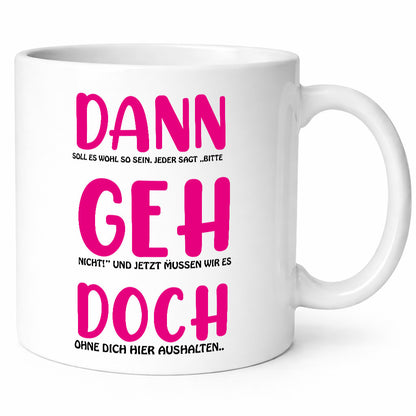 Jobwechsel Tasse Geschenkidee Arbeit Kollegen Büro Humor
