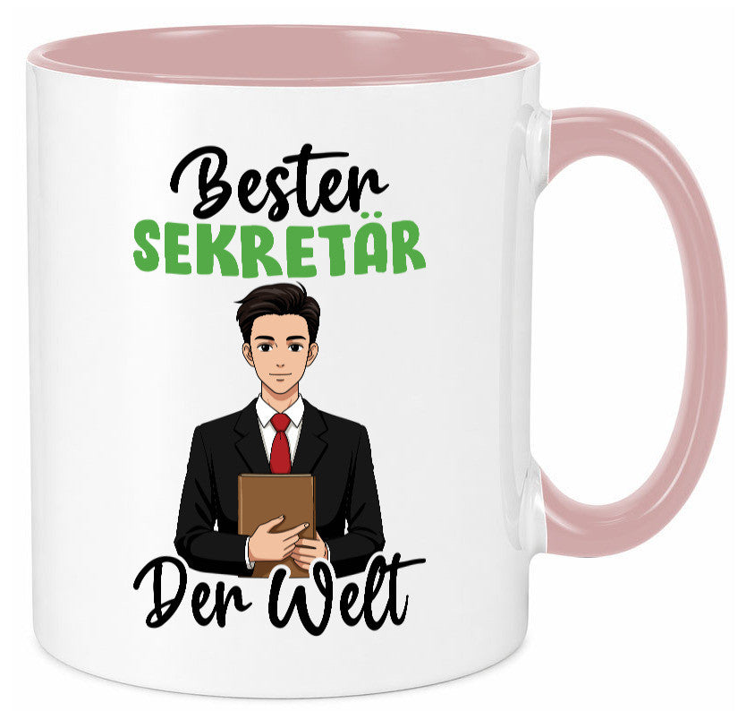 Bester Sekretär | Büro v2 lustiger Spruch Geschenk Arbeit Kollegen Tasse