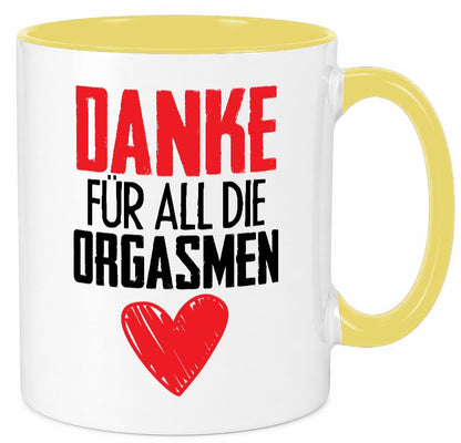 Orgasmus Tasse Geschenkidee Humor