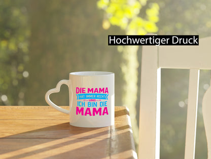 Mama hat immer Recht | Auszeichnung Geschenk Familie Geschenkidee lustiger