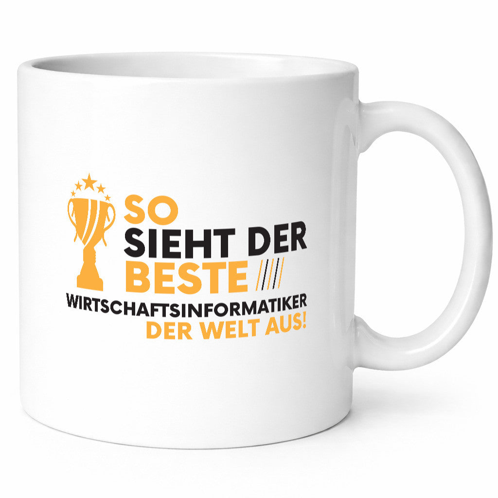 Der Weltbeste Wirtschaftsinformatiker | Wirtschaft Humor Geschenkidee Tasse