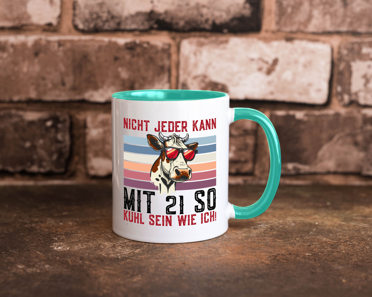 Mit 21 so gut aussehen | 21. Geburtstag Landwirt Bauer v2 Humor Geschenkidee