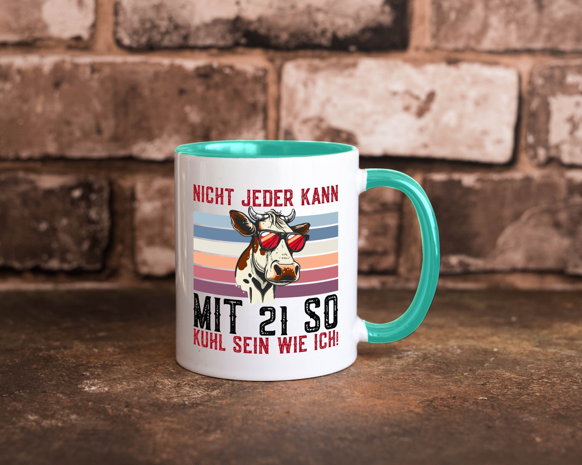 Mit 21 so gut aussehen | 21. Geburtstag Landwirt Bauer v2 Humor Geschenkidee