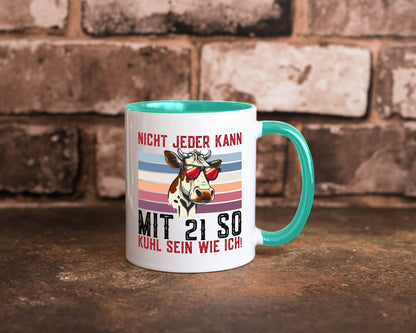 Mit 21 so gut aussehen | 21. Geburtstag Landwirt Bauer v2 Humor Geschenkidee